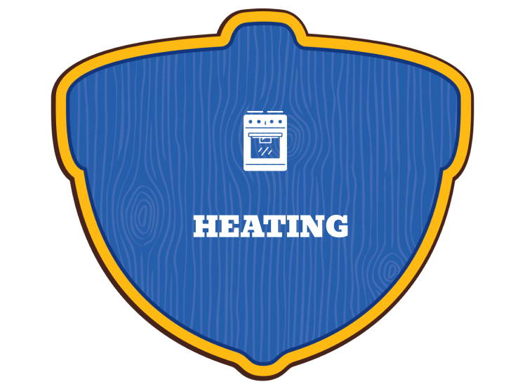 Heating Home Icon